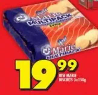 Shoprite Risi Marie Biscuits 3x150g offer