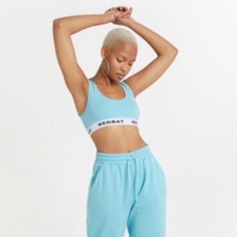 Sportscene Redbat classics women's blue bralette offer