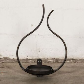 Om wall lantern