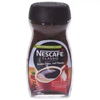Game Nescafe classic coffee 200 g offer