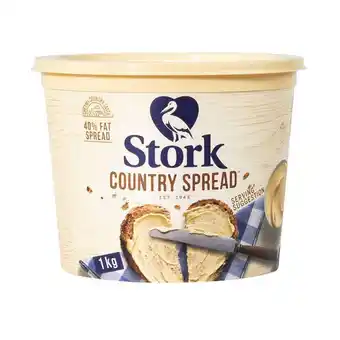 Woolworths Stork country 40% fat spread 1 kg offer