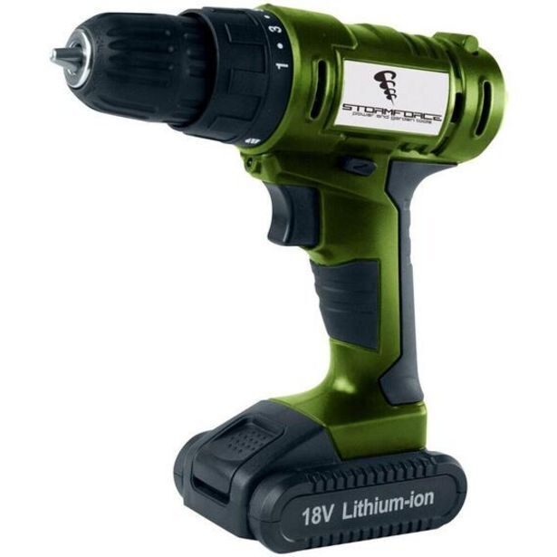 Stormforce cordless drill 18v cdy1645b18 offer at Game