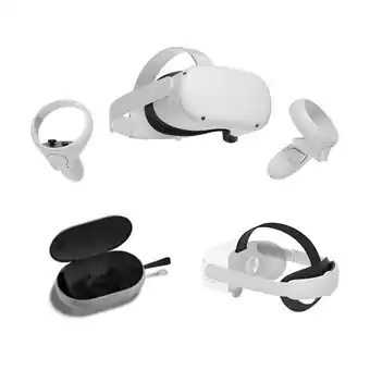 Game4U Oculus quest 2 (128 gb) + elite strap + carrying case bundle offer