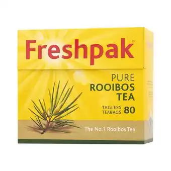 Woolworths Freshpak pure rooibos tea tagless teabags 80 pk offer