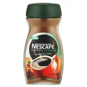 Game Nescafe nescafe classic strong jar 200 g jar 200g. offer