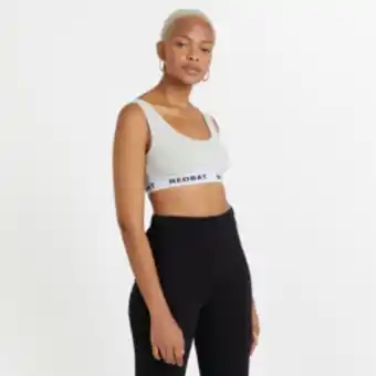 Sportscene Redbat classics women's grey bralette offer