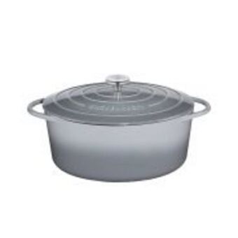 HiFi Corp Kuchenprofi cast iron oval french oven 33cm offer