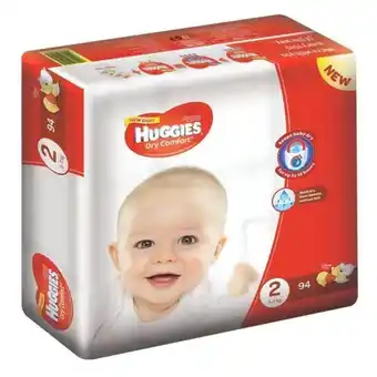 Game Huggies drycomfort newbaby jp size 2 94s offer