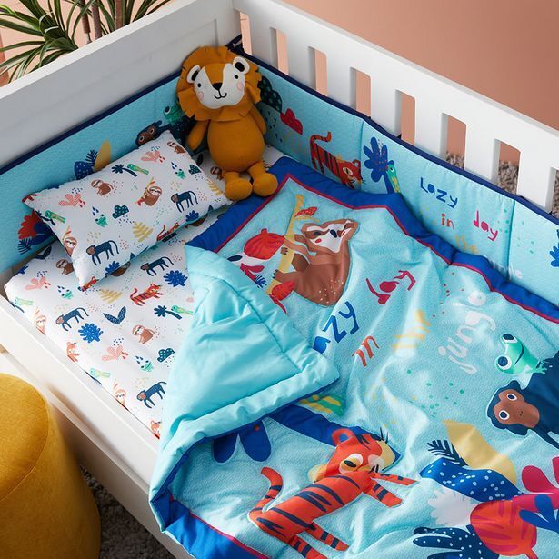 Lazy day 7pc cot bedding set offer at HomeChoice
