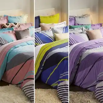 HomeChoice Riley 30pc reversible duvet set offer