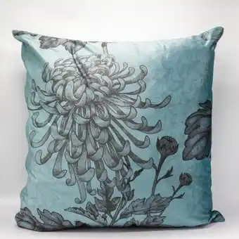 Whitehouse Home.life luxe collection scatter cushion - duck egg vintage floral offer
