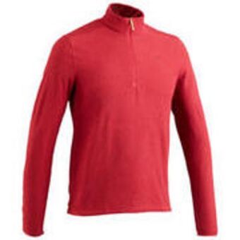 Decathlon Men's mountain walking fleece - mh500 - maroon offer