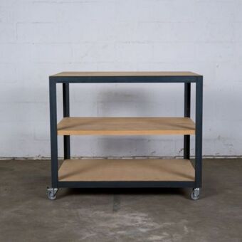 Display trolley natural