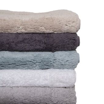 Whitehouse Whisper soft luxury cotton rug (55 x 150cm) offer