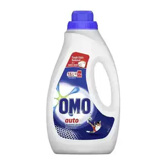 Woolworths Omo auto laundry liquid 1.5 l offer