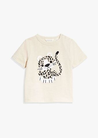 Woolworths Organically grown cotton cheetah t-shirt offer