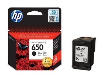 Hp 650 black ink cartridge