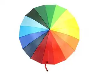 Alice umbrellas rainbow 16 panels