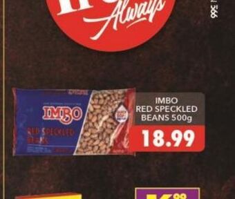 Shoprite Imbo beans offer