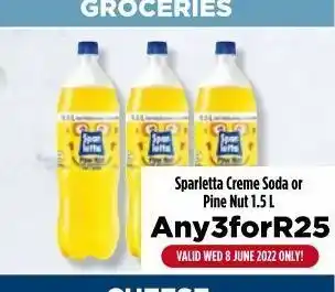 Food Lover's Market Sparletta cream soda 3 offer