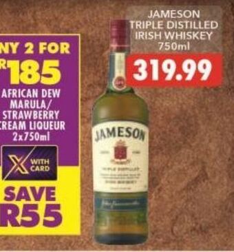 Shoprite Jameson whiskey offer