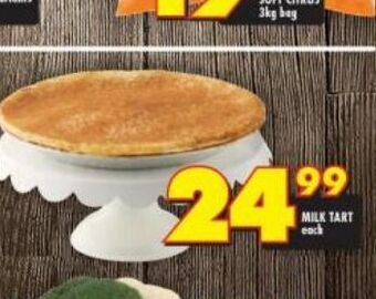 Shoprite Milk tart offer