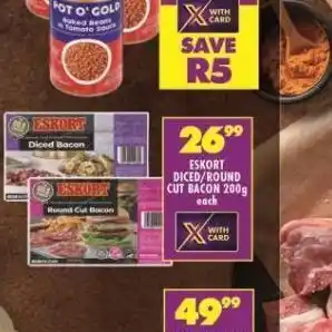 Shoprite Eskort bacon offer