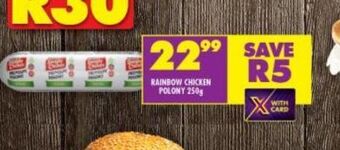 Shoprite Rainbow polony offer