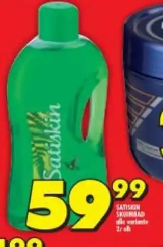 Shoprite Satiskin all variants 2L offer