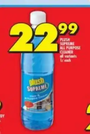 Shoprite Plush Supreme All Purpose Cleaner 1L offer