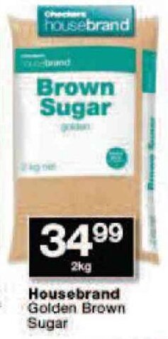 Checkers Housebrand Golden Brown Sugar 2kg offer