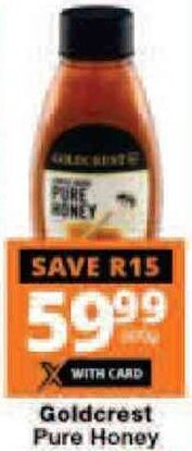 Goldcrest Pure Honey