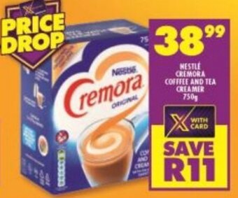 Shoprite Nestlé Cremora Coffee and Tea Creamer 750g offer