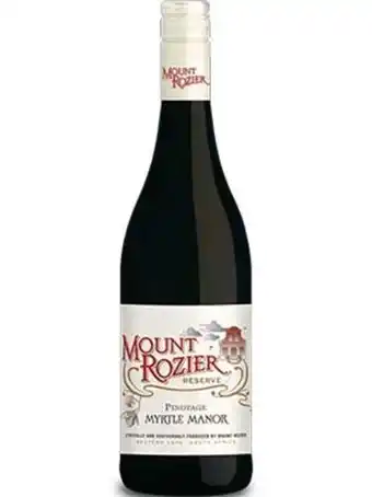 Getwine Mount rozier myrtle manor pinotage 2020 offer