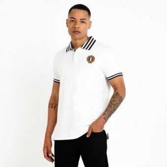 Fabiani Striped collar polo shirt offer