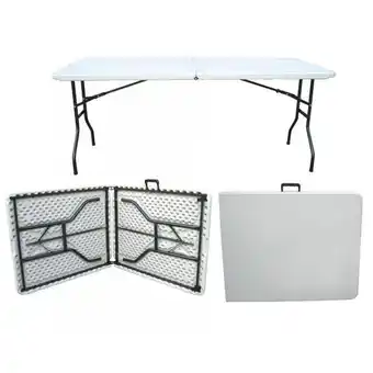 1.8m folding trestle table