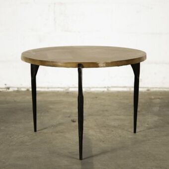 Weylandts Relic side table | tan leather offer