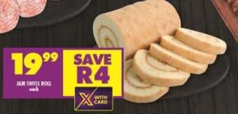 Shoprite Jam Swiss Roll offer