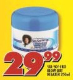 Shoprite Sta-Sof-Fro Blow Out Relaxer 250ml offer