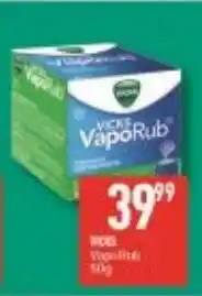 Shoprite Vicks VapoRub 50g offer