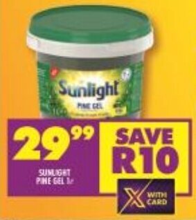 Shoprite Sunlight Pine Gel 1L offer