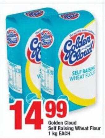 OK Foods Golden Cloud Self Raising Wheat Flour 1 kg each offer