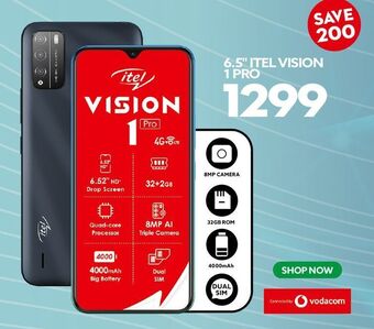 Ackermans 6.5" itel vision 1 pro offer