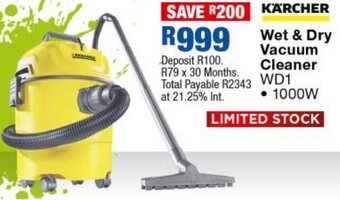 Karcher Wet & Dry Vacuum Cleaner