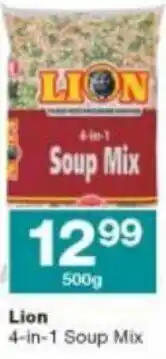 Lion 4-in-1 Soup Mix 500g