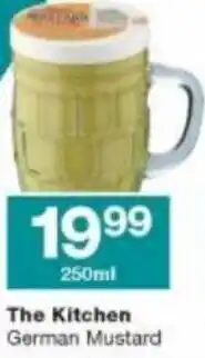 Checkers Hyper The Kitchen German Mustard 250ml offer