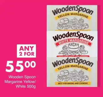 Save Wooden Spoon Margarine Yellow / White 500g offer