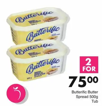 Save Butterific Butter Spread 500g Tub offer