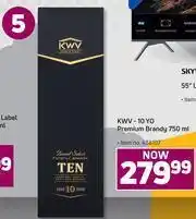 Game KWV-10 Yo Premium Brandy-750ml offer
