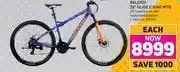 Raleigh 29" Glide E-Bike MTB-Each